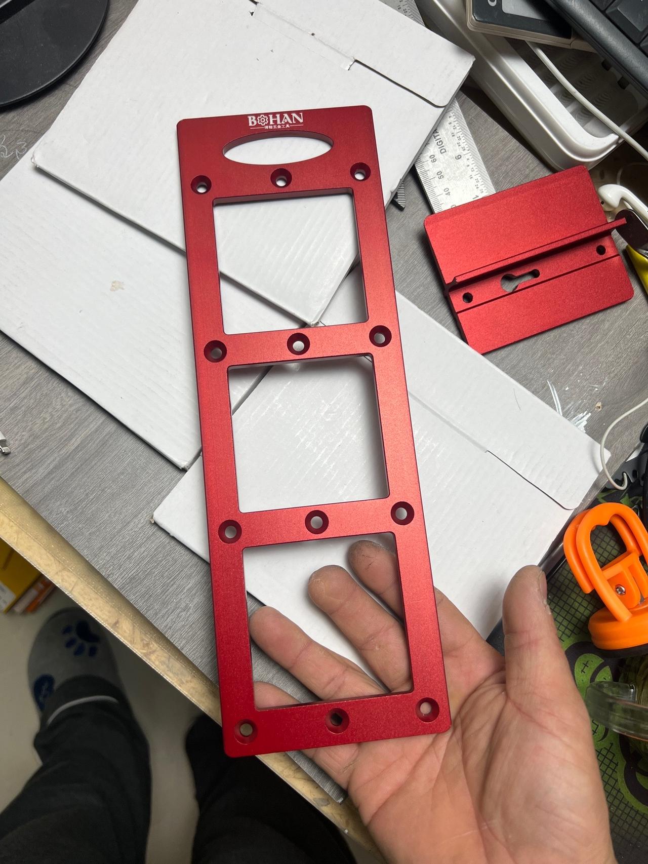 铝合金插座面板开孔模具！高性能实用工具 好工具一起分享 高效率五金工具 手工柜子