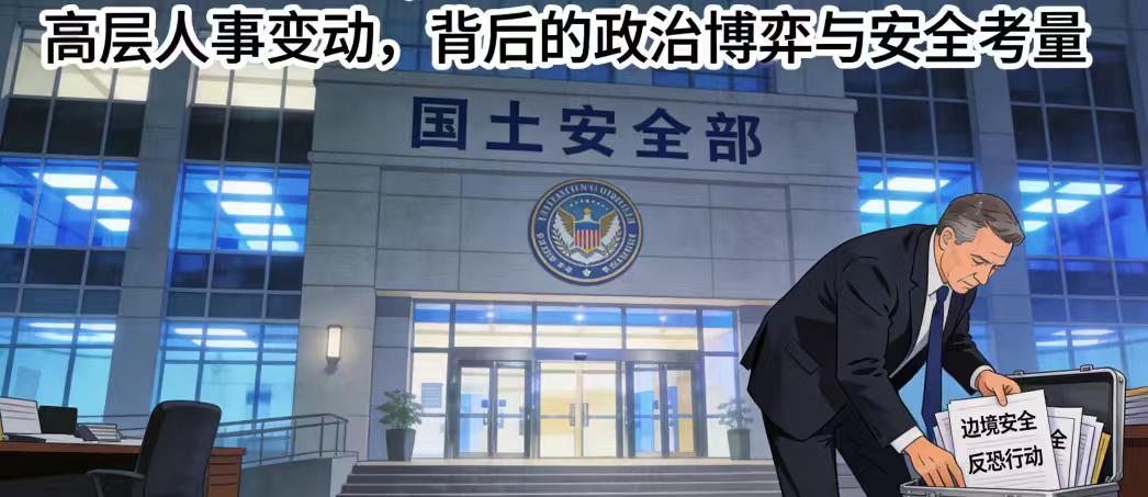 突发！美国国土安全部长诺姆被解职，成特朗普第二任期首位“下课”内阁成员
当地时间
