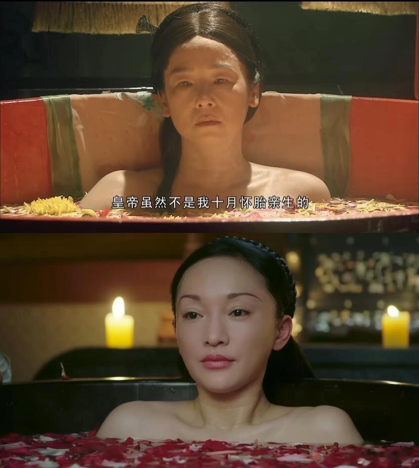 如懿沐浴🆚慈禧沐浴，果然有老佛爷的神韵！ ​​​