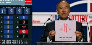 没有奇迹，火箭抽中第十顺位！
     正在进行的 2025 年 NBA 选秀抽