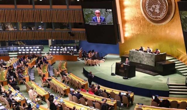 中国让美国马上还钱，190多国代表在场，联合国容不下“老赖”

最近，第80届联