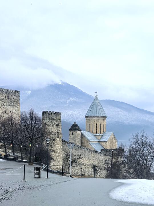 格鲁吉亚🇬🇪第比利斯到古多里路上