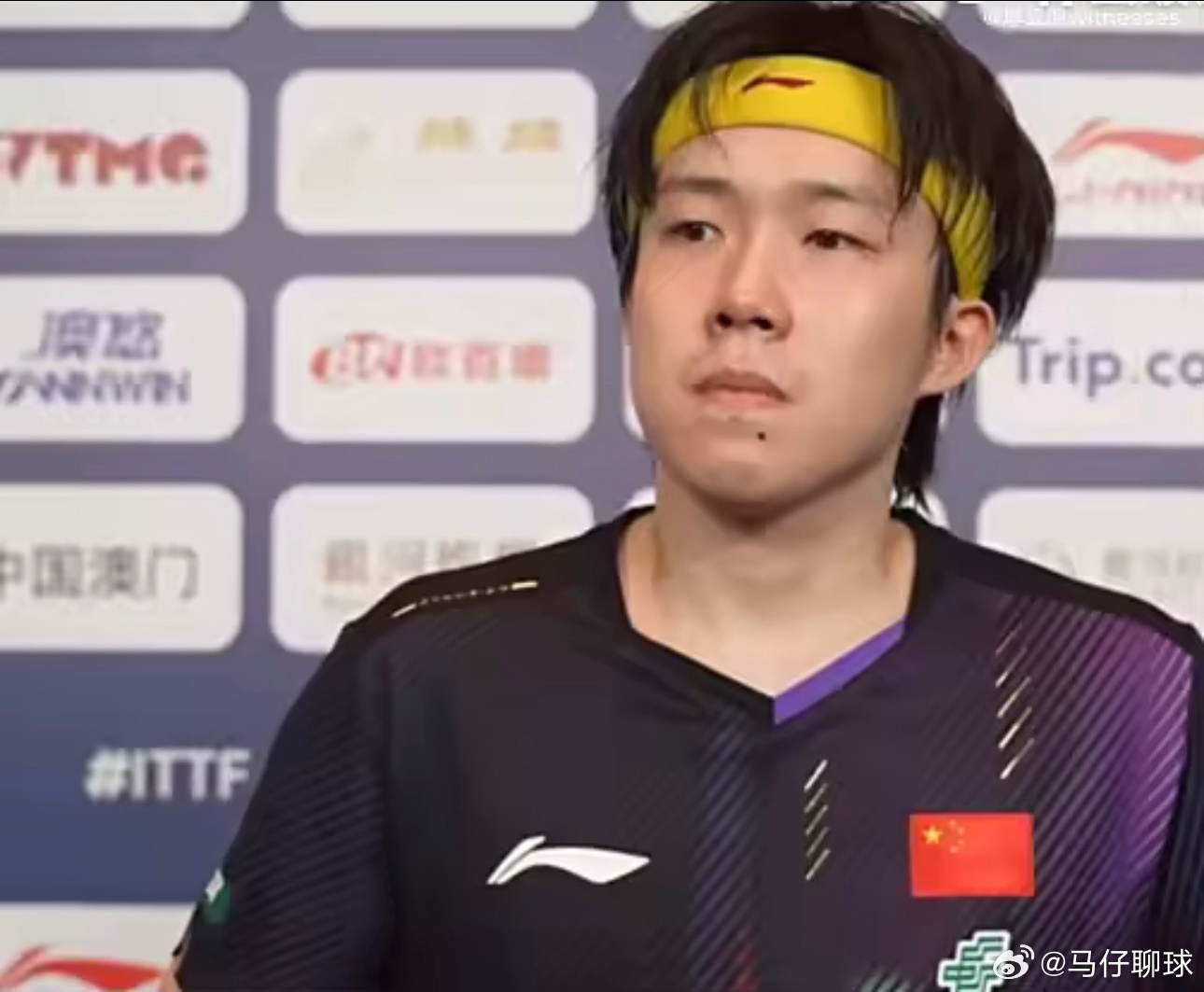 4月3日讯 在今天晚间进行的国际乒联单打世界杯比赛中，王楚钦4-2战胜小勒布伦，