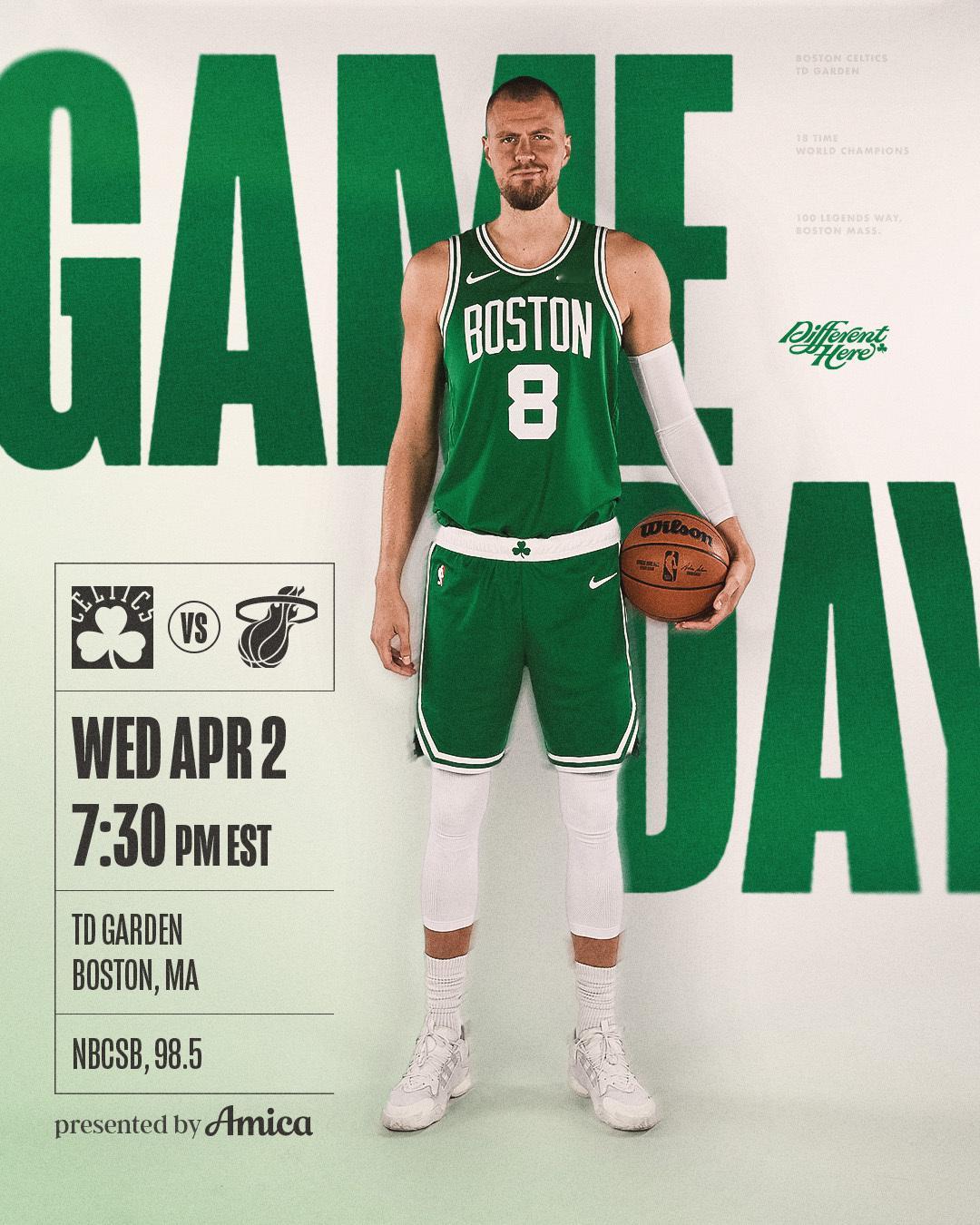 凯尔特人国度 GAME DAY ! LET‘S GO CELTICS ☘️ 🏀