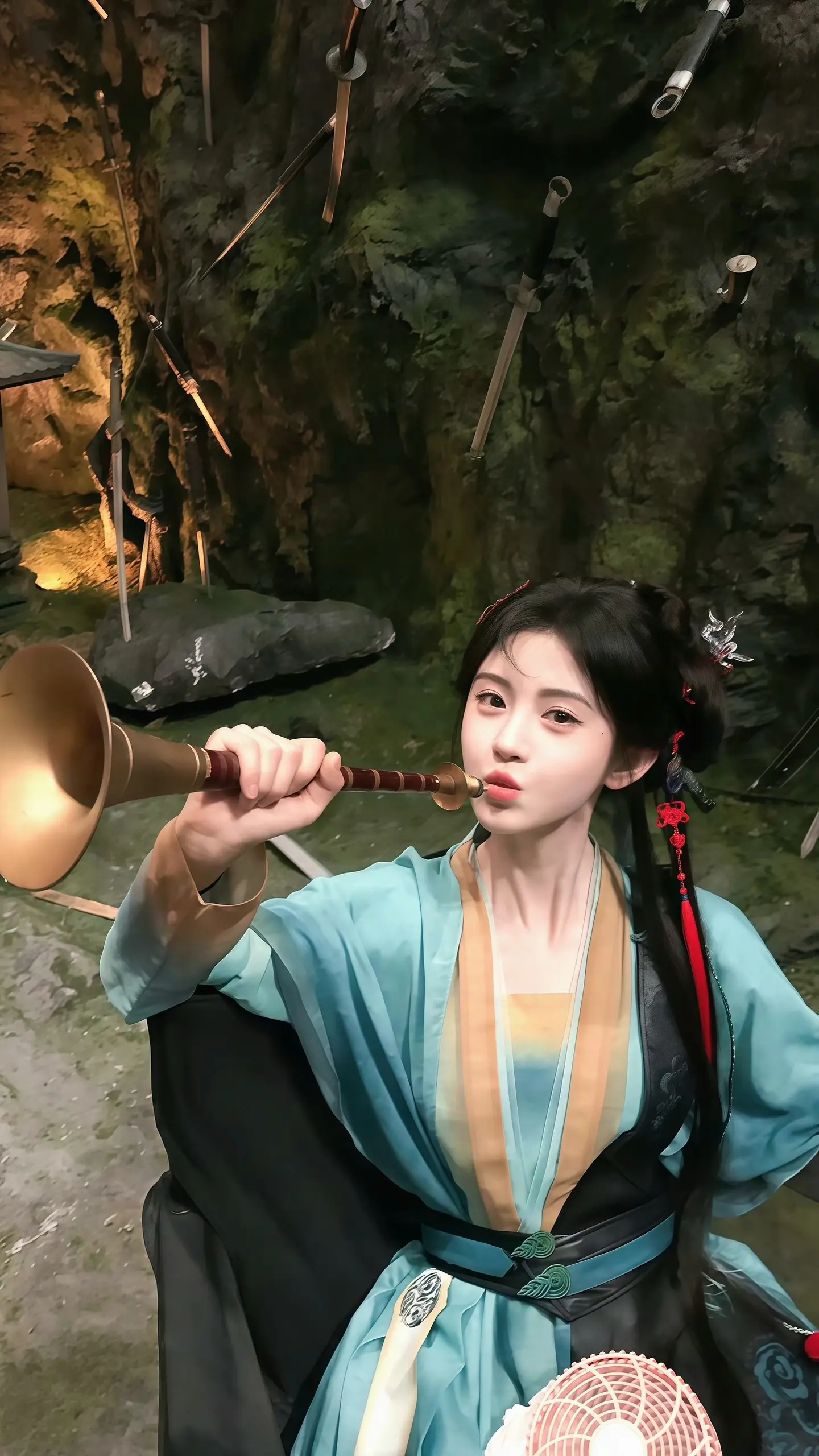 小猪吹唢呐。阿黛壁纸