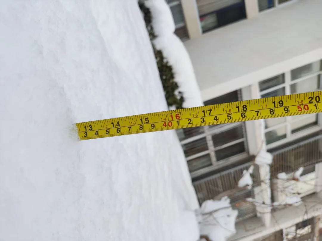 北京一尺厚的雪