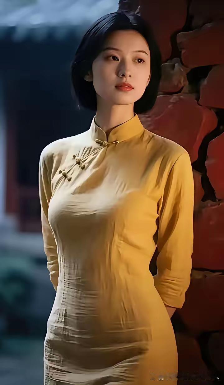 天净沙·古韵佳人
残墙静立芳华，
清姿暗蕴柔嘉，
一抹温婉入画。
时光凝绪，
伊