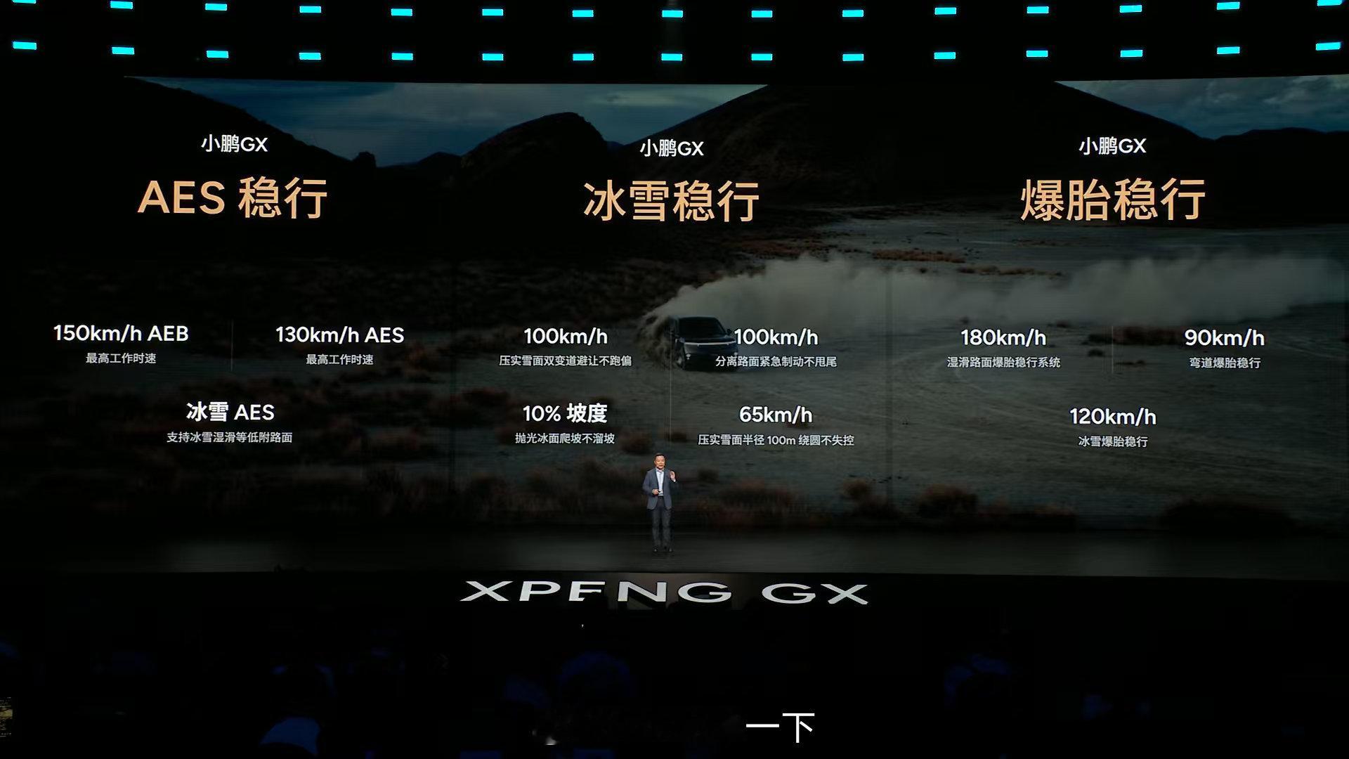 主动安全护航全域征途，小鹏GX搭载首发X-VMC融合运动控制系统，可实现驱动、制