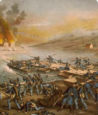 弗雷德里克斯堡之役
这场发生于1862年深冬的惨烈交锋，堪称美国南北战争中期最具