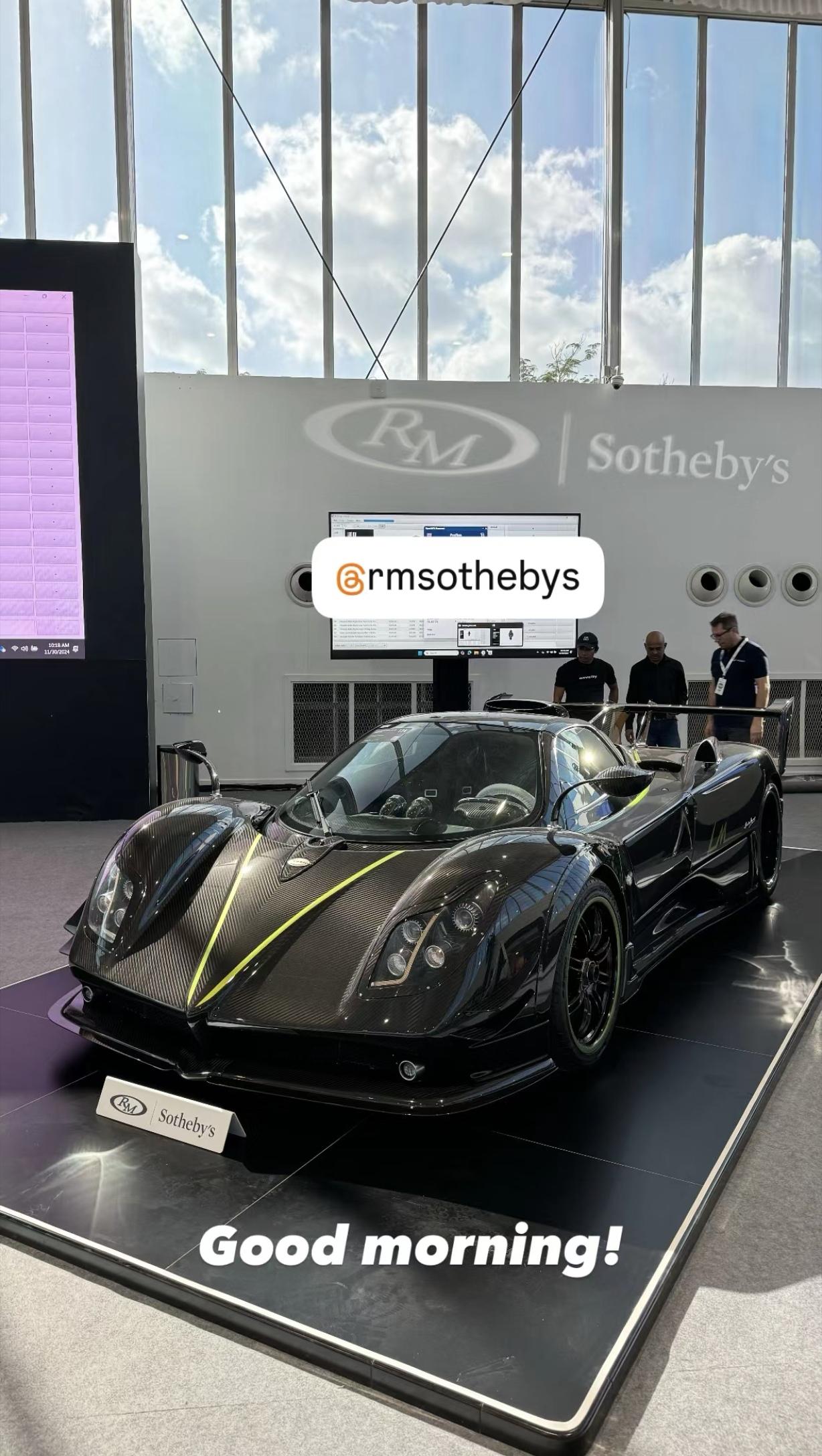 LM，即将拍卖。🇦🇪迪拜·RM苏富比 | Zonda LM Roa...