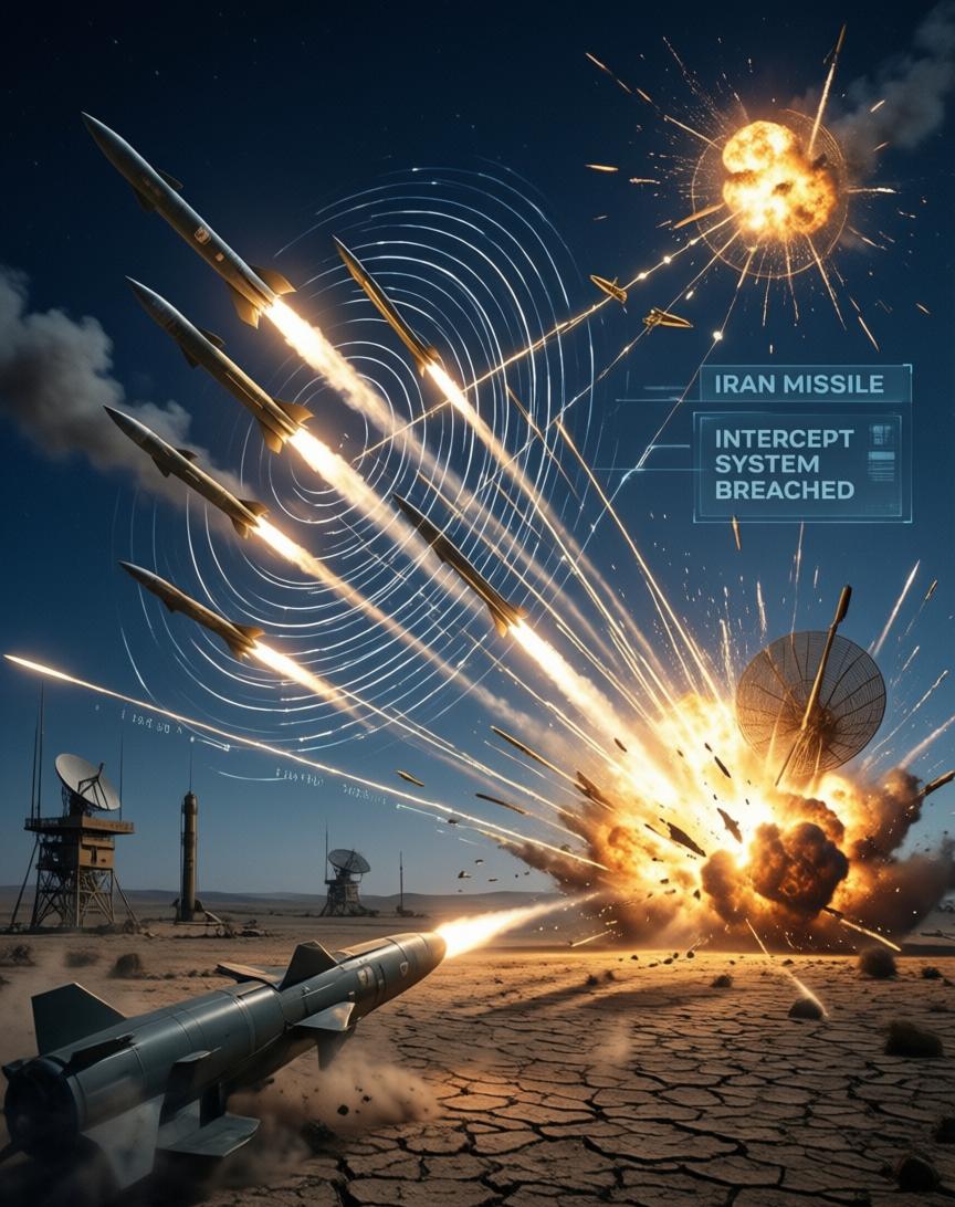 突发！伊朗导弹直扑以色列，多层防空网硬是被撕开了口子，中东这盘棋，瞬间变了。
