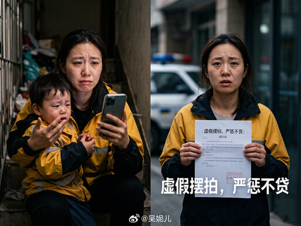 焦作“带娃送外卖”是演的？这波我站警察，也劝劝想当网红的犯罪法律律师社会新闻法律
