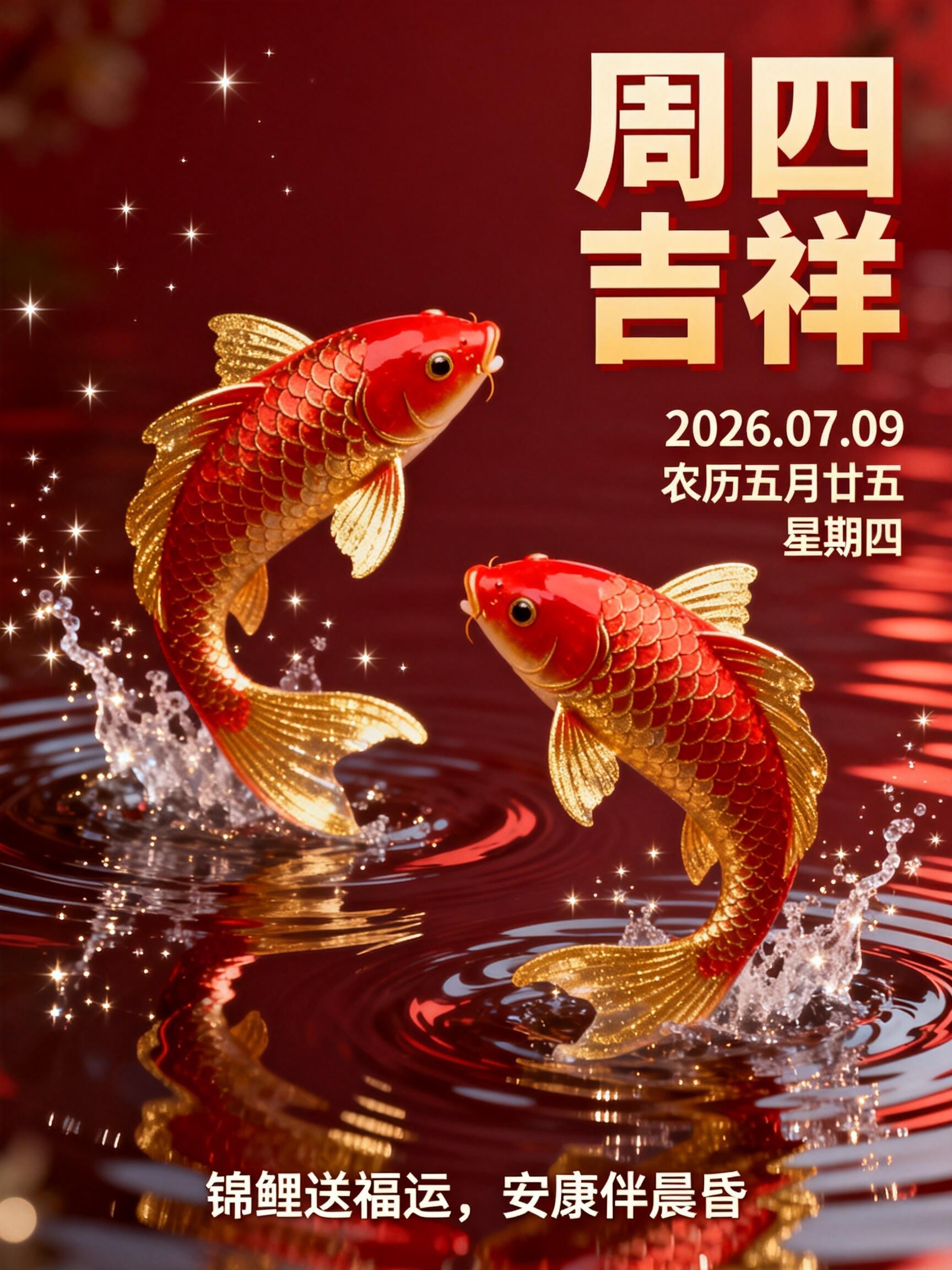 2026.7.9周四早安祝福图片壁纸拿图吱一声噢～ 