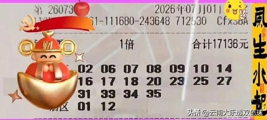 大乐透26073期，两张万元大票又要打水漂了吗？