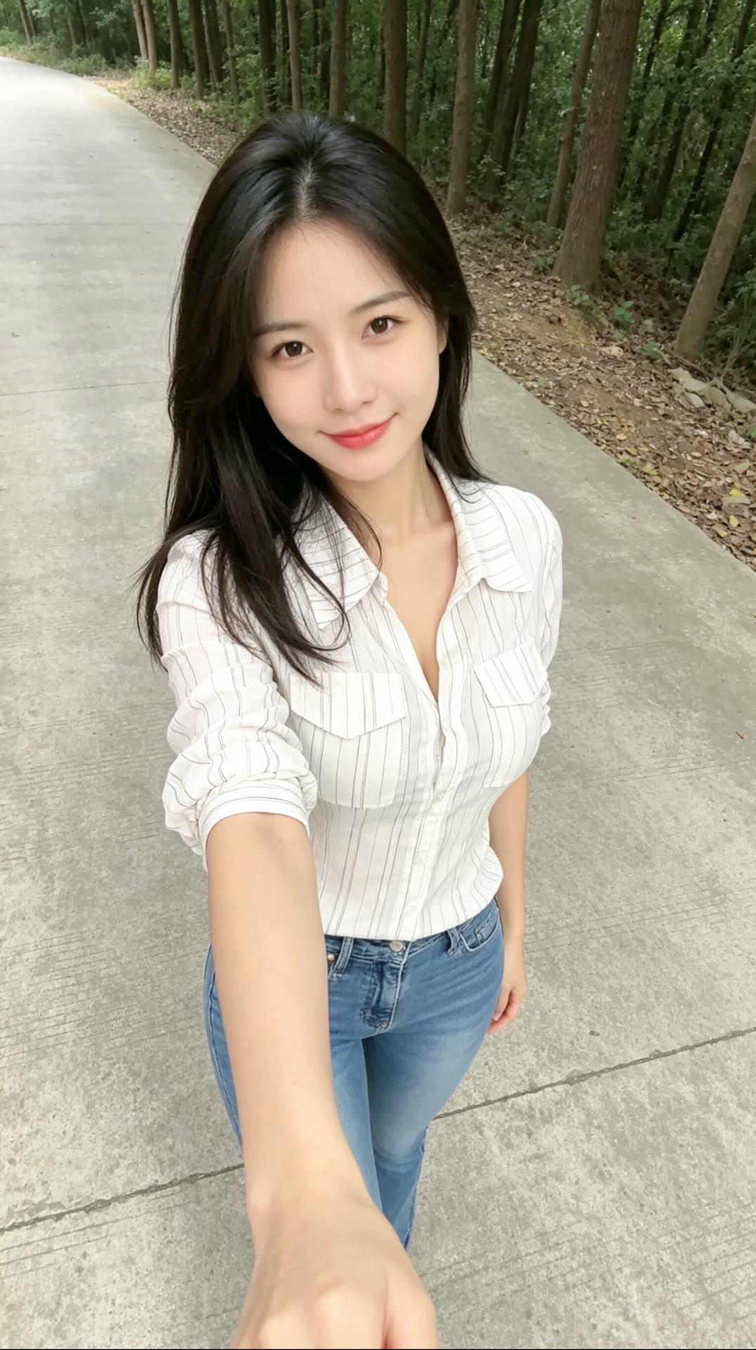 清纯美丽！