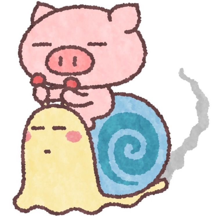 这个小猪就是我呀，头上有两个妙脆角（⸝⸝･🐽･⸝⸝）