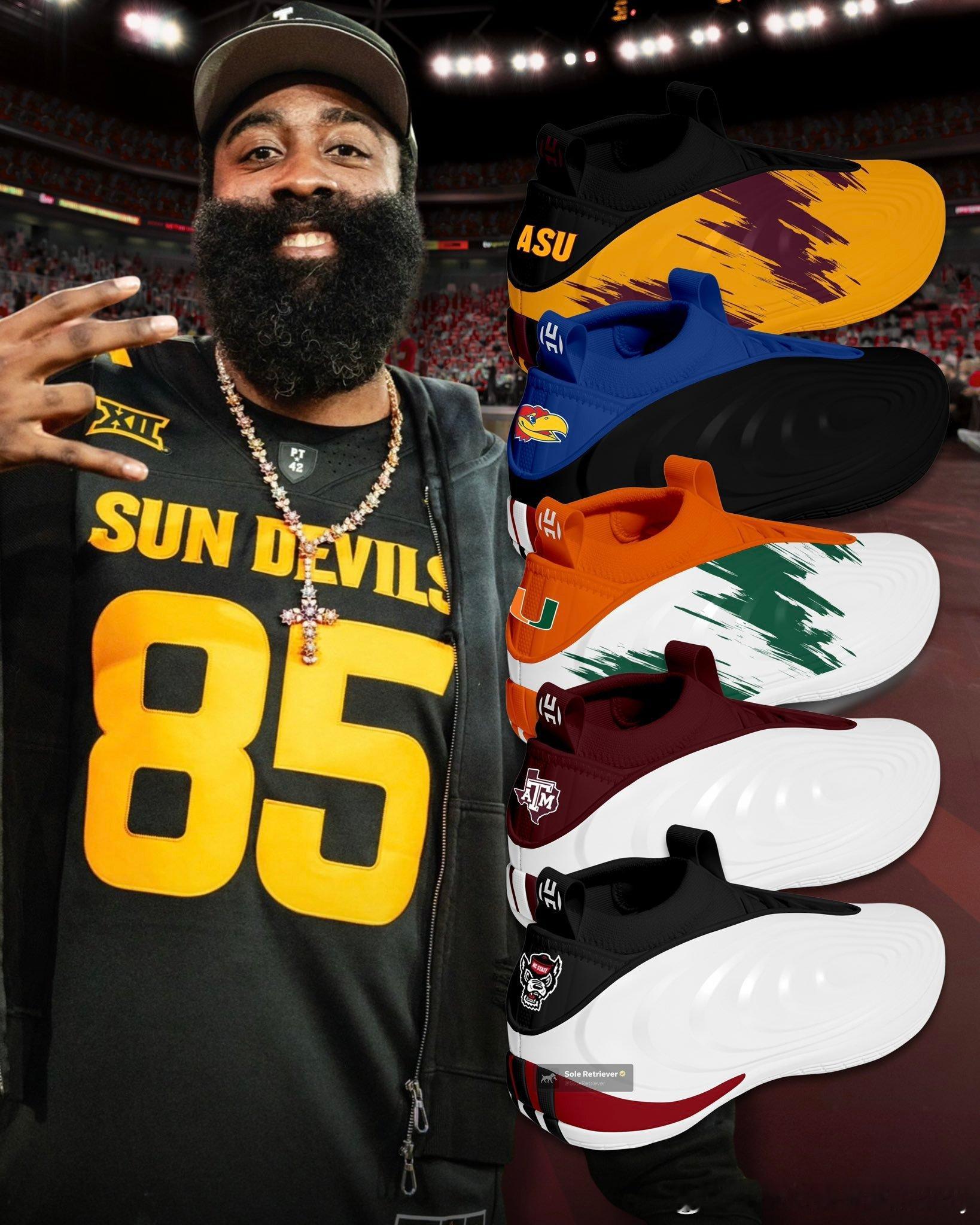 哈登10代ncaa配色