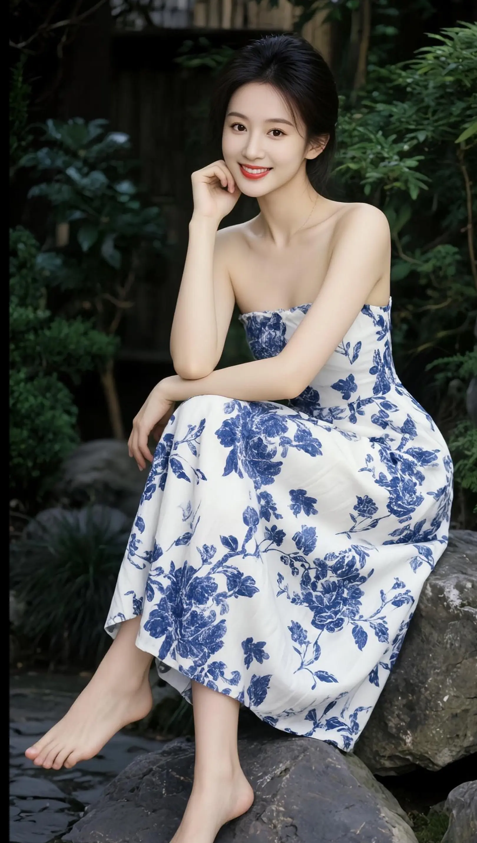 AI庭院雅韵写真 ai创作