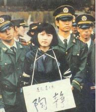 1991年，20岁的陶静被押赴刑场前，提出了最后一个请求：希望法警能取出她身体里