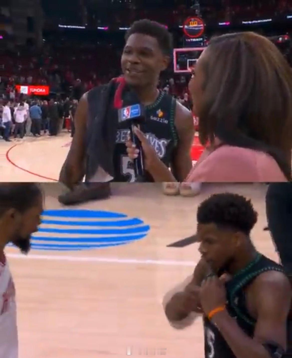 爱德华兹已有杜兰特的球衣，还想多换几件，不过这次阿杜可能是提前答应了别人。 