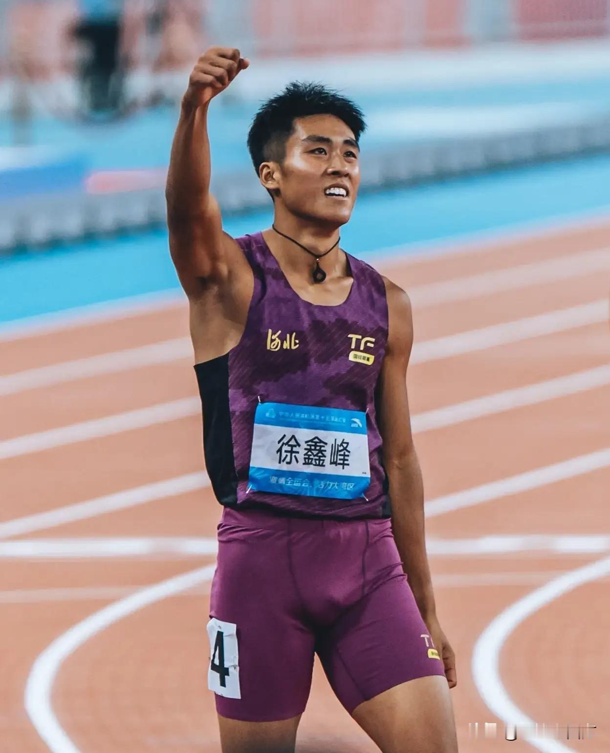 在鄂尔多斯进行的首届亚洲U23田径锦标赛第三比赛日诞生了一个好成绩，在男子400