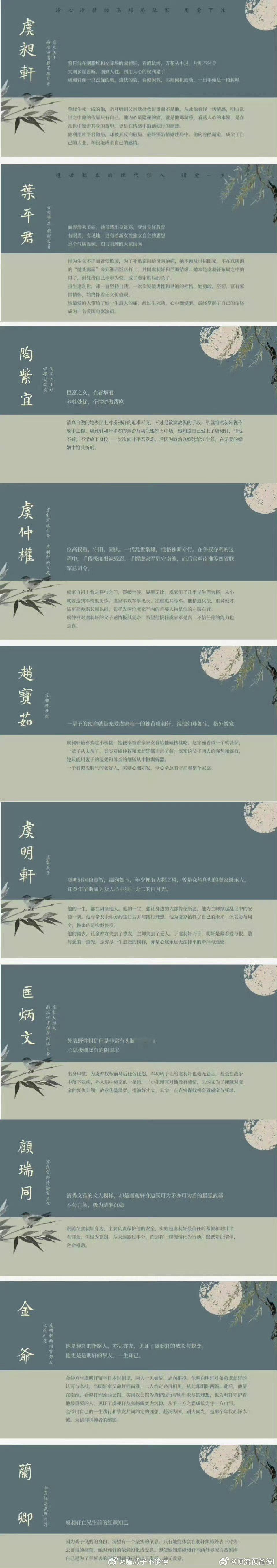 玉簟秋项目书 丞磊 徐若晗 郭宇欣的各自角色分析: 丞磊角色太带感了 