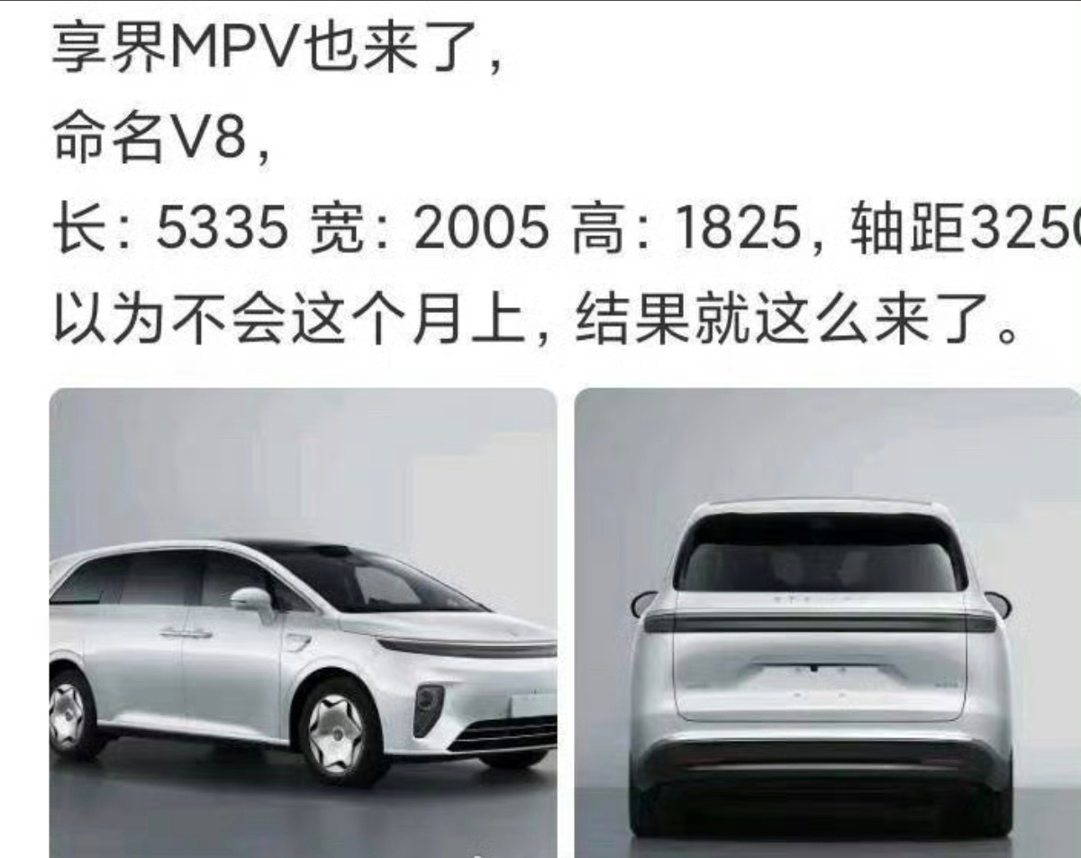 新能源 MPV 大块头越来越多了💪 