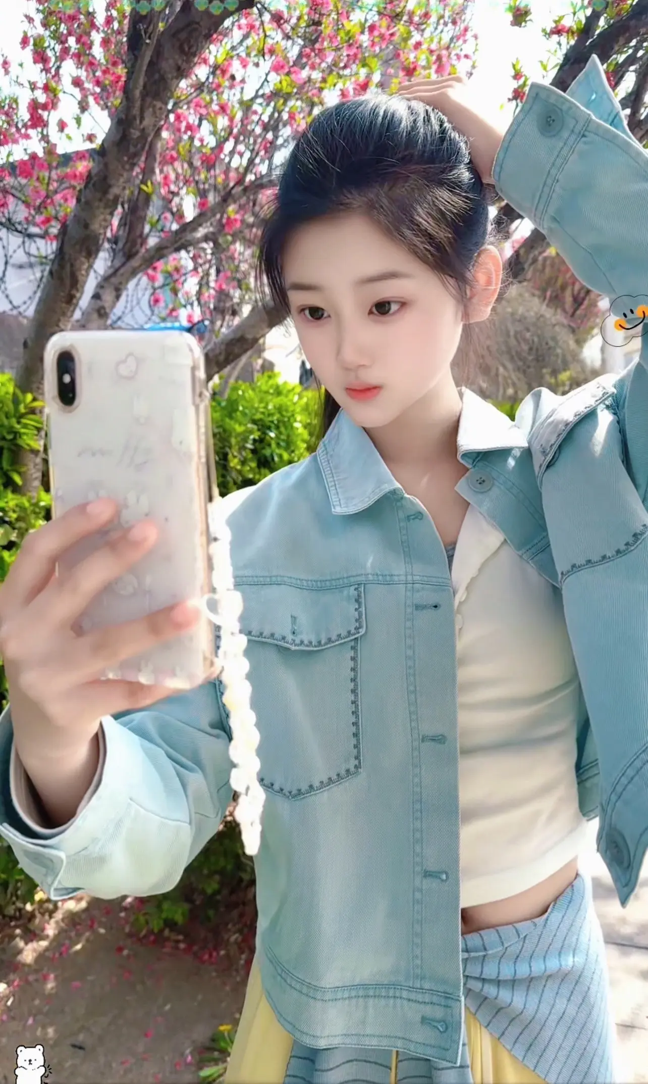 海棠花是水灵的代表花，也是她出生时看到的第一朵花，分享一下水灵镜头下的...