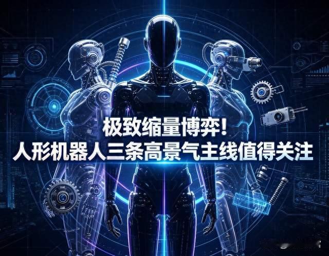 极致缩量博弈！人形机器人三条高景气主线值得关注