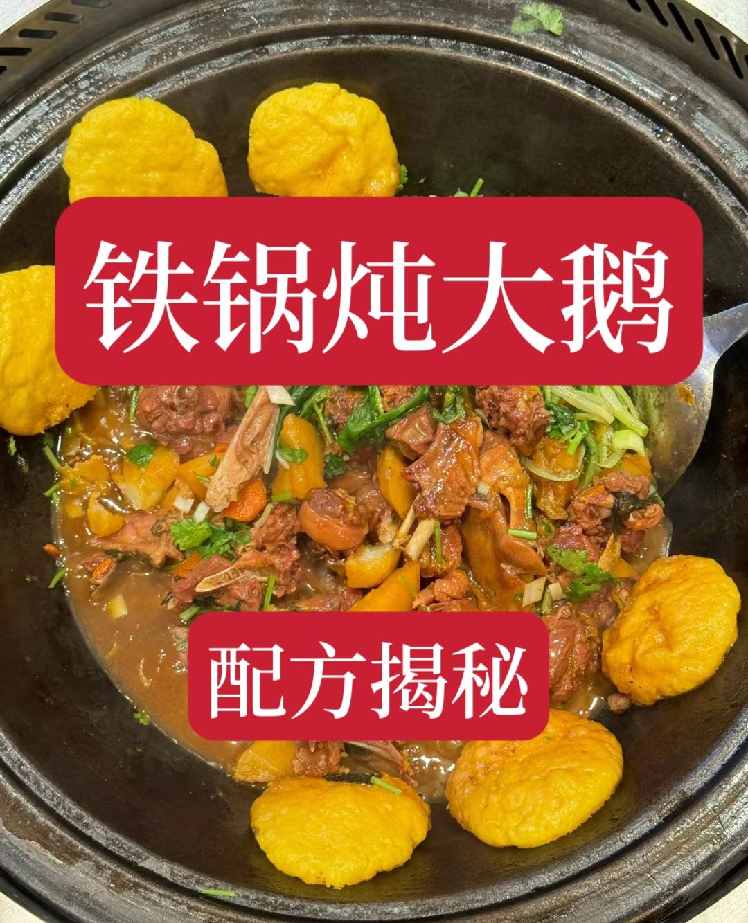 价值4980的铁锅炖大鹅配方原来是这样的？