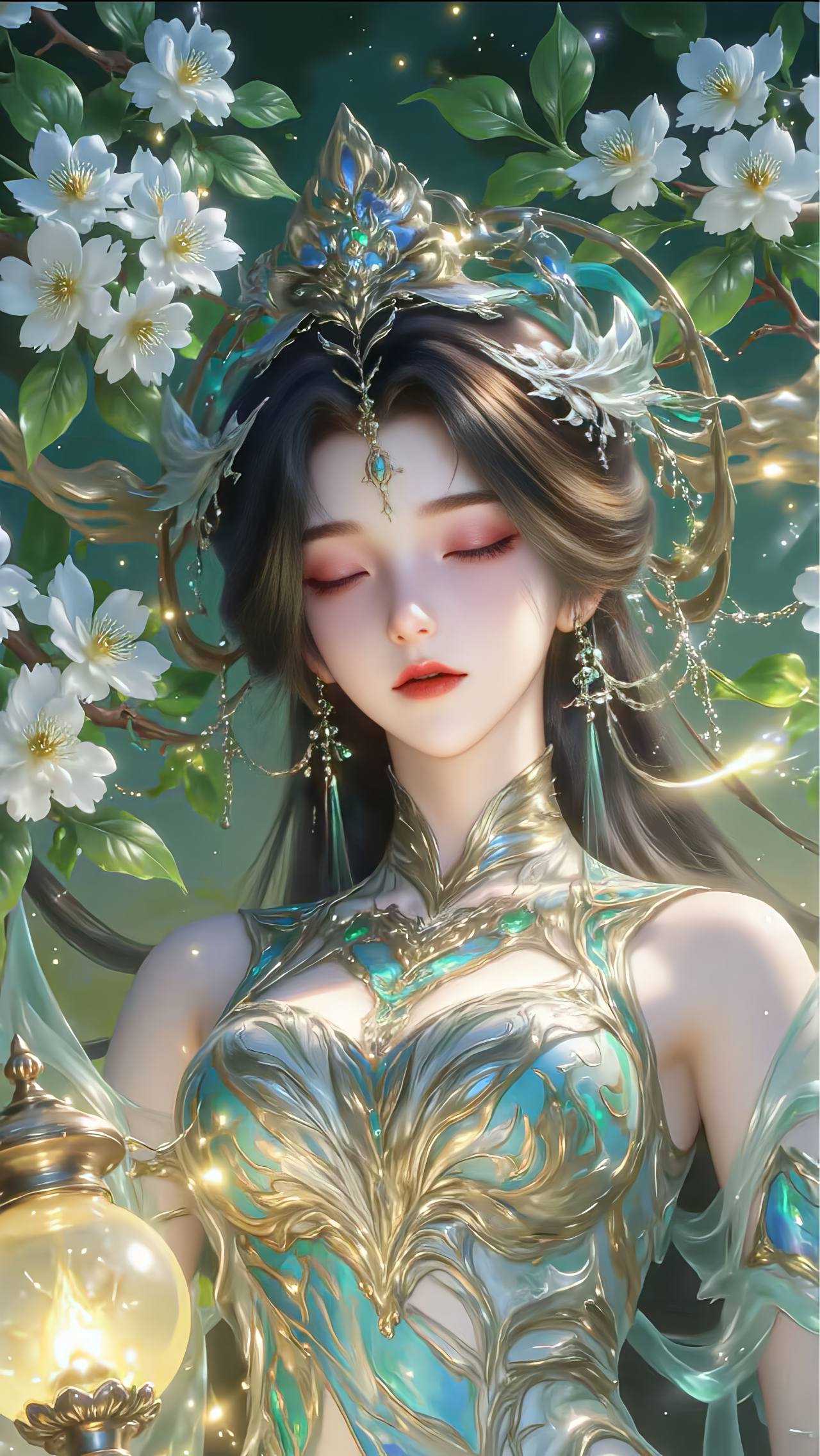 完美世界   柳神【精致美图】柳妈睡着了，不要打扰她！ ​​​