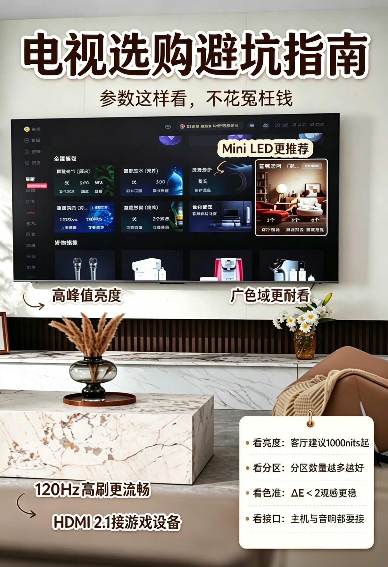 护眼电视选购攻略：参数这样看才不花冤枉钱
现在大家每天用电视的时间越来越长，不管