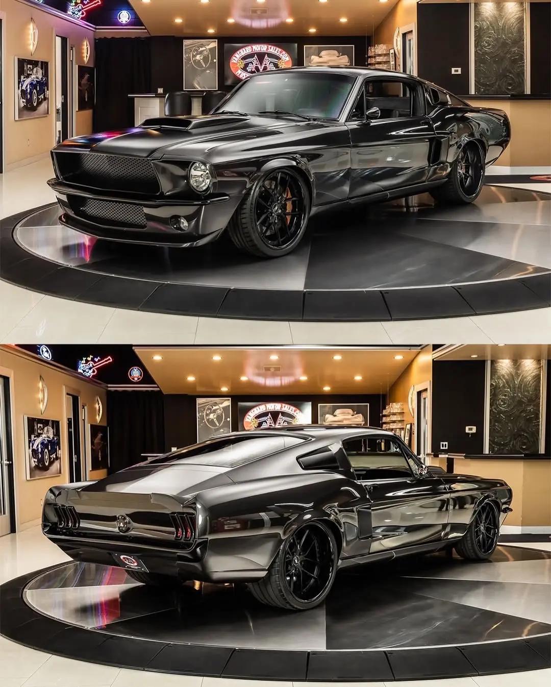 1968年Ford Mustang Fastback Restomod，是对美国