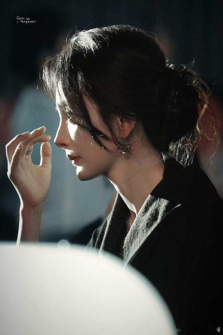 杨幂  杨幂身上兼具少女鲜活感与成熟女性的从容气场，造型可塑性无可替代，无论古风