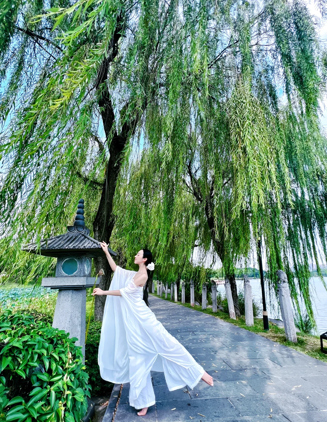 舞蹈外拍｜趁树叶还未黄🍂