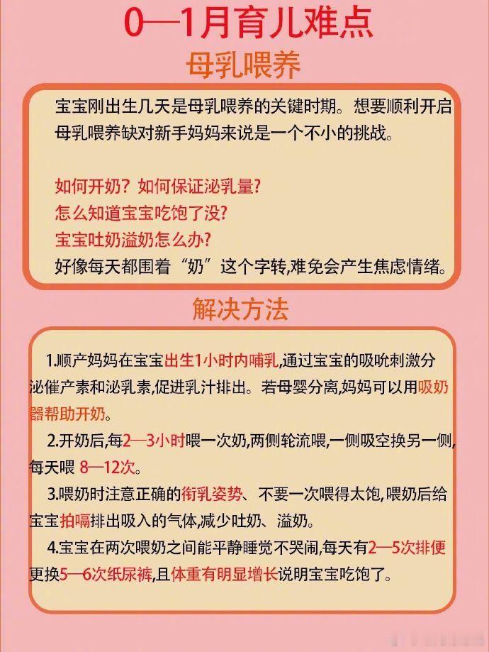 0-1岁的宝宝真的太难带了还是得多掌握点小技巧啊 育儿知识 