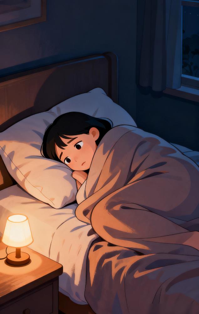 一个成年人最好的自律：睡前放过自己。
​
失眠不是病。
​
是心和脑在打架。
​