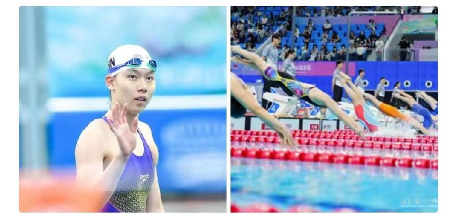 今天全国游泳冠军赛女子100自预赛，无数泳迷守着直播等待杨浚瑄，结果从头到尾都没