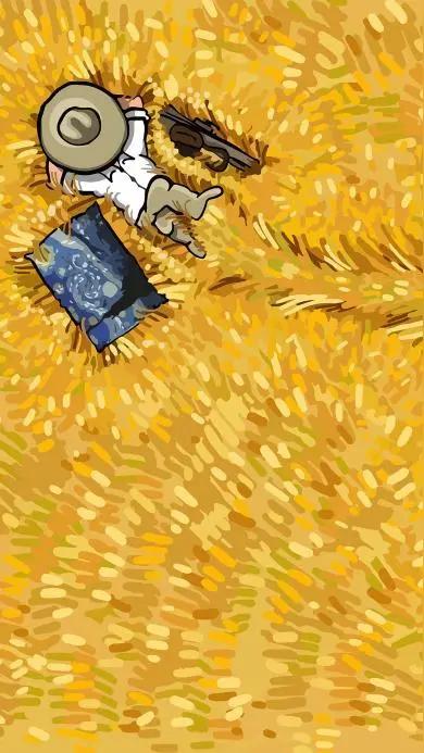 王铎：梵高的画  无与伦比