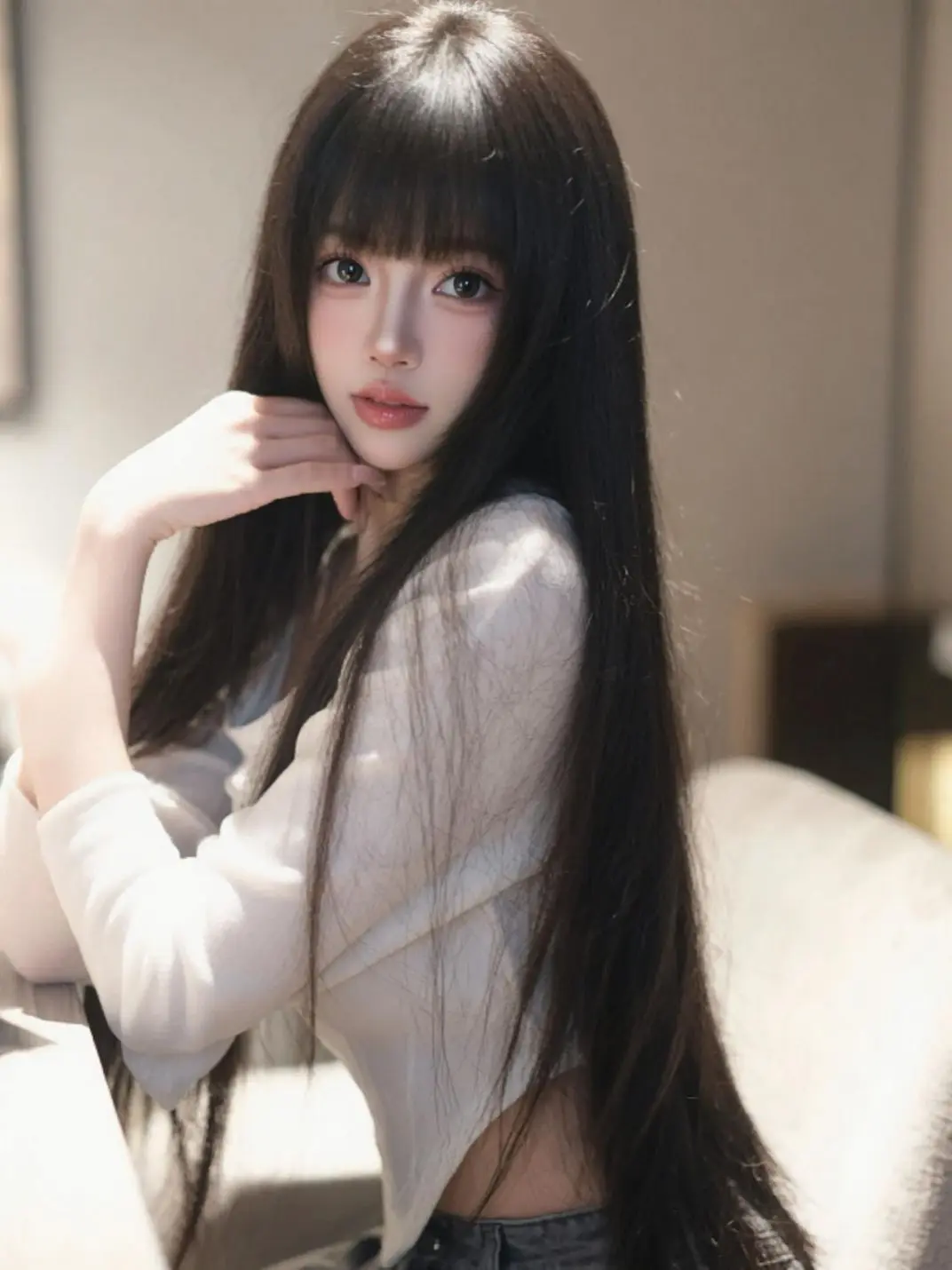 AI日系清透自拍 ai创作 写真情绪片