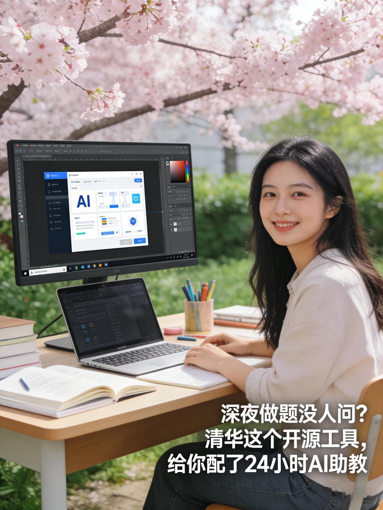 深夜做题没人问？清华这个开源工具，给你配了24小时AI助教

一、你的专属AI“