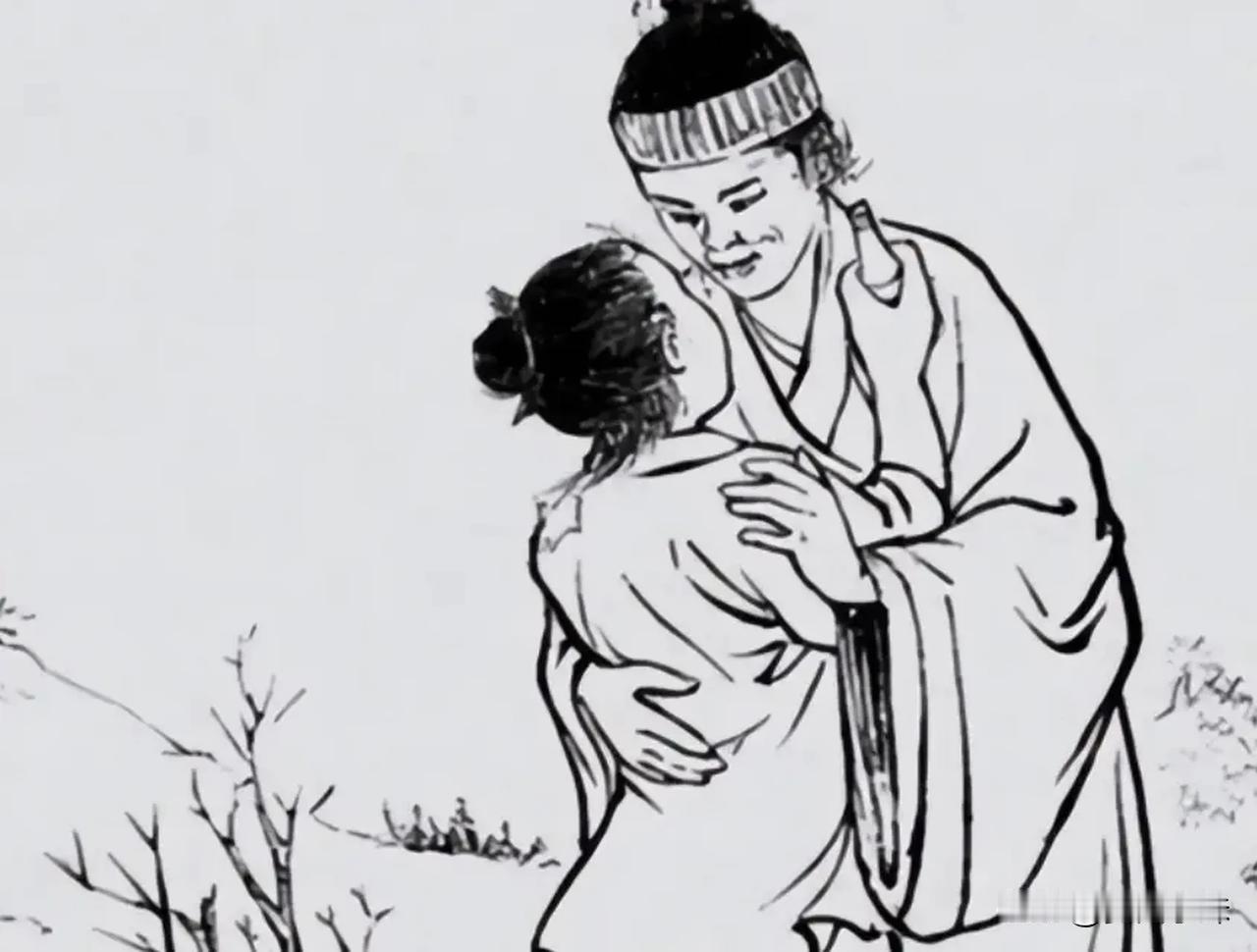 有个寡妇，在员外家帮厨，她发现厨房有个孩童在偷吃，但她悄悄放走了他。几年后，她儿