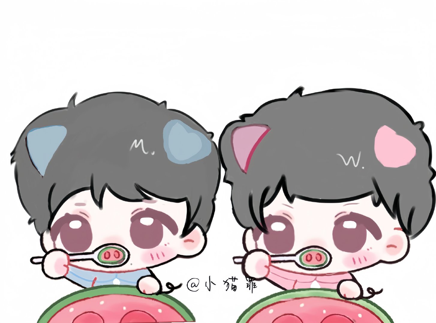 橹穆[超话]  手机里怎么留下了一张奇怪的合照！🐽 ​  ​​​