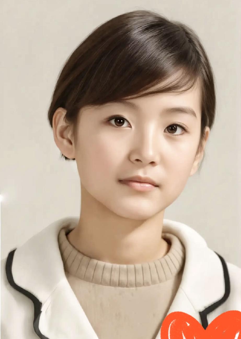 从小就是美人胚子