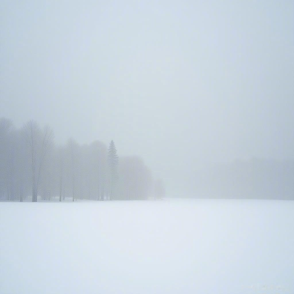 白雪皑皑，天地一色，愿你在这个冬季，心中常有温暖与宁静，万事如意！ 冬雪   极