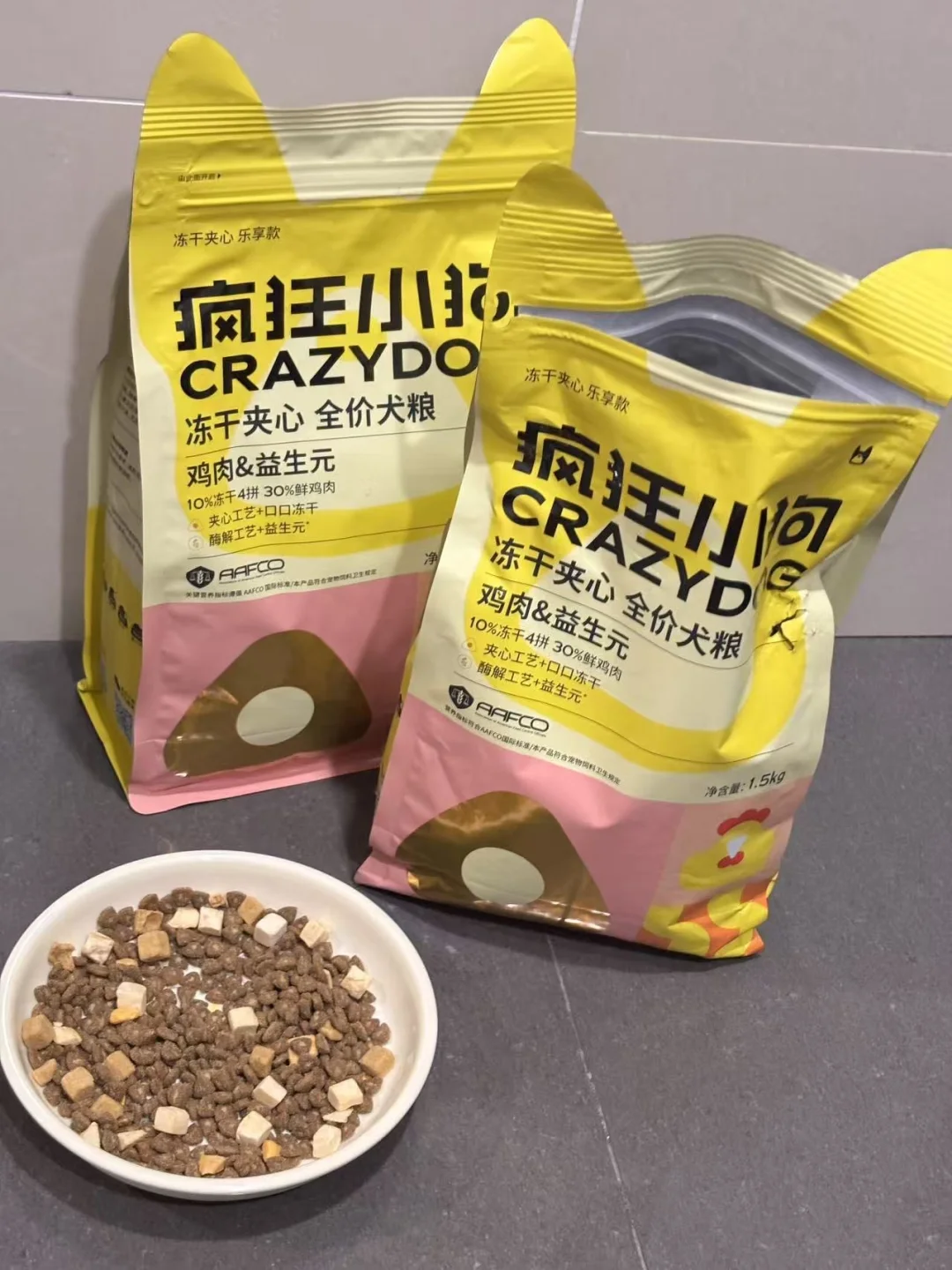 疯狂小狗这个粮怎么是这样的？！