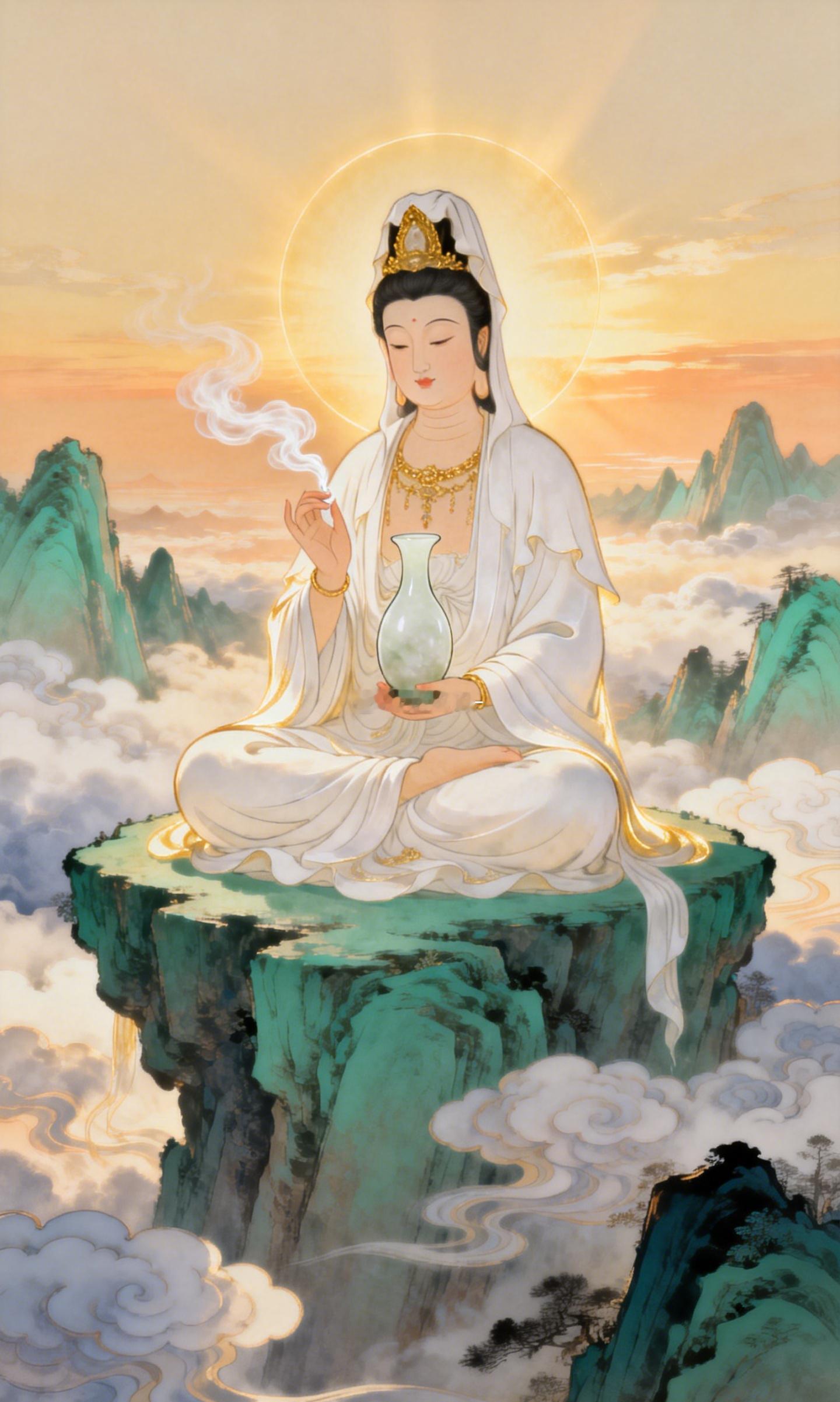 夜深了，愿今日的灯火照亮大家内心的安宁。奶奶在这里为大家祈愿：愿咱们所得之物不伤