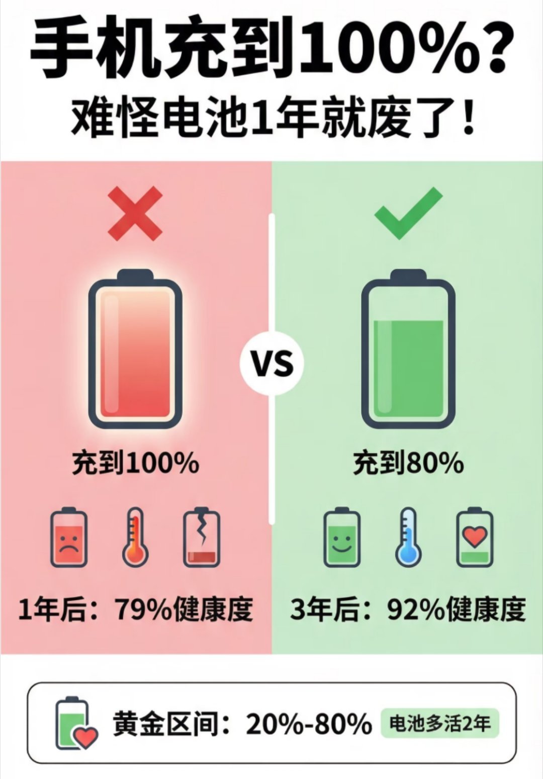 手机充满电会伤电池吗正常来说充电到80%左右，电池的养护状态是最好的。中科院研究