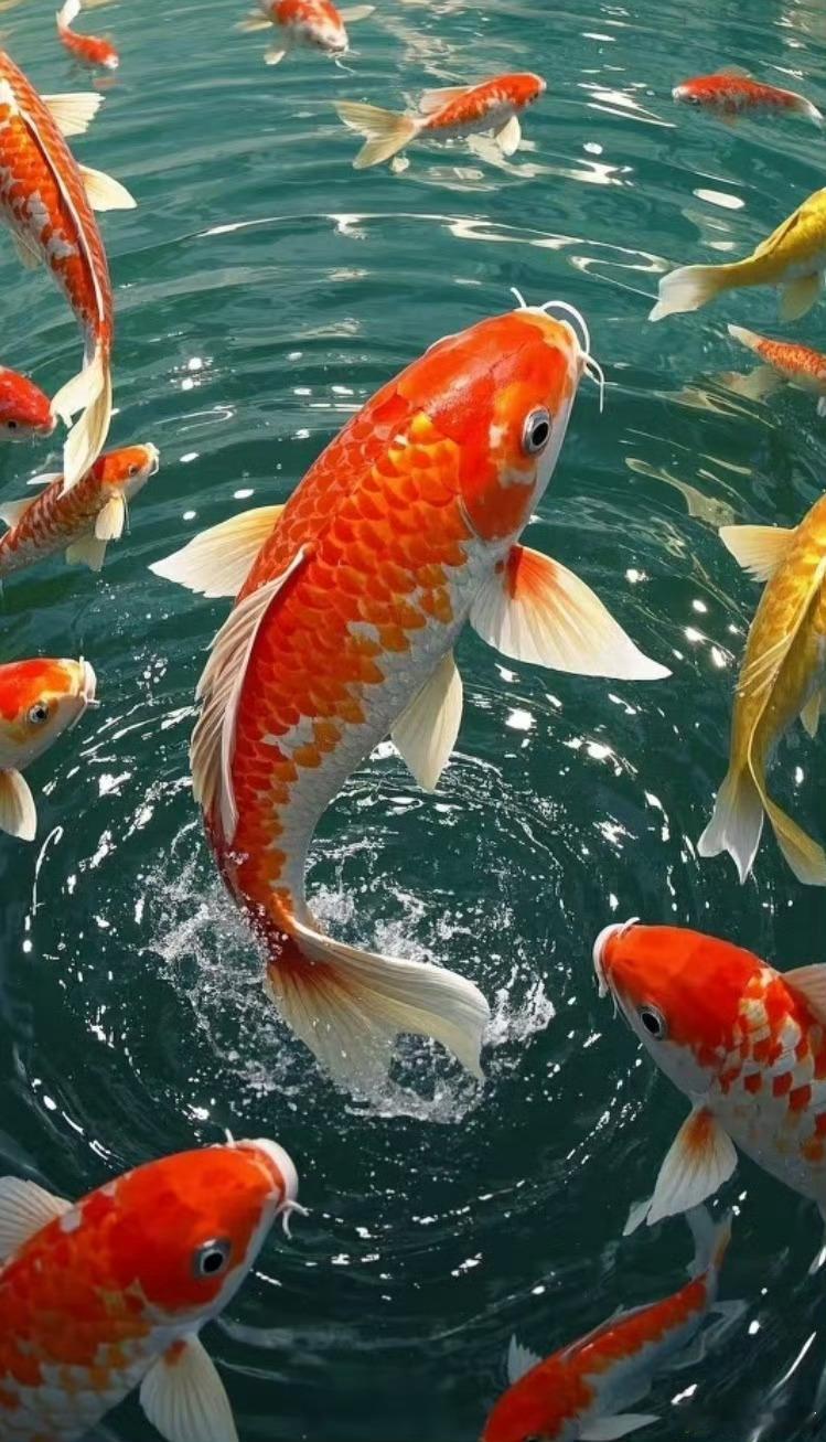 今能进来看到这锦鲤，说明你与好运有缘。那今天都是你说了算。礼赞。默念你想发生的好