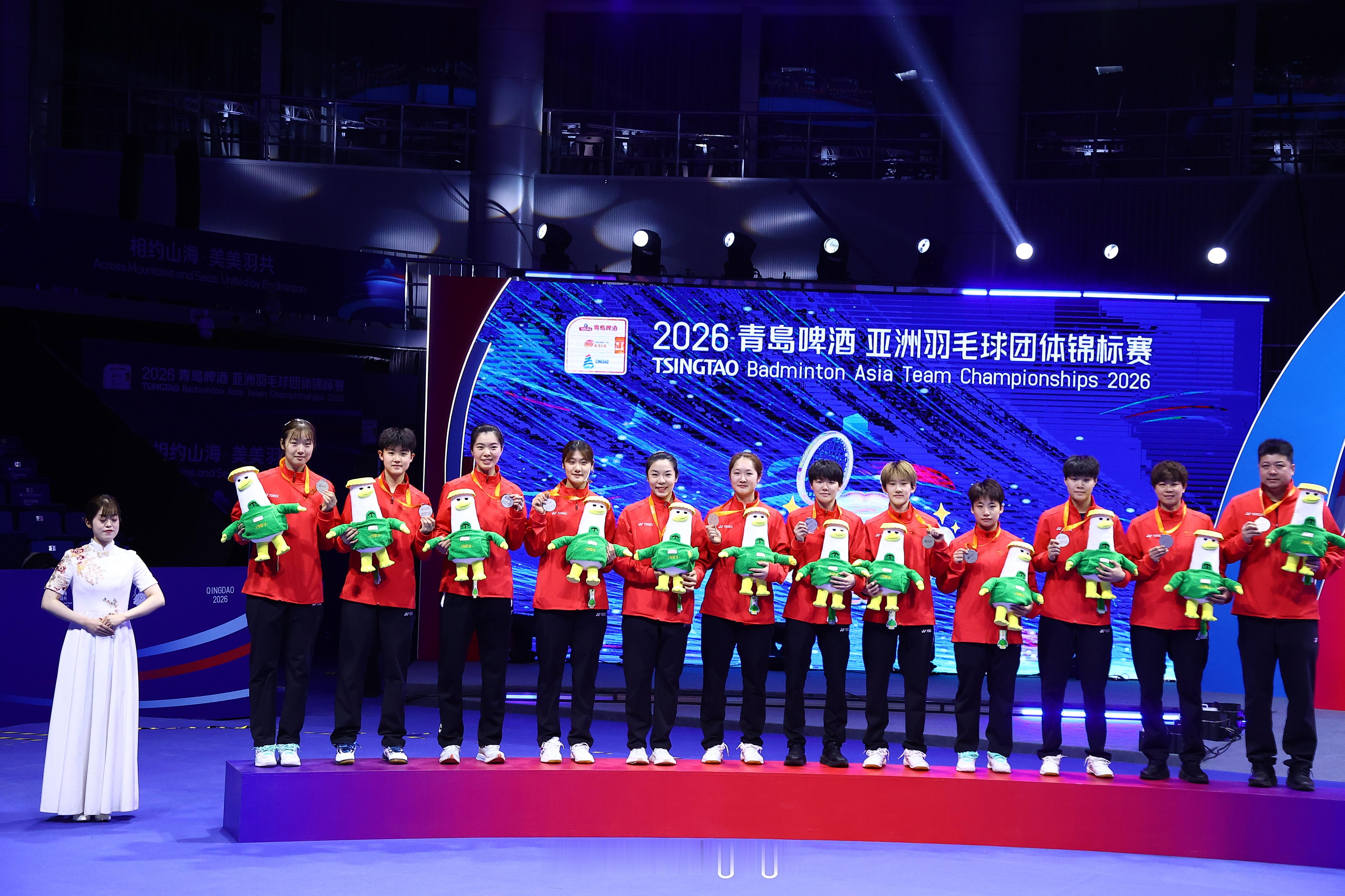国羽女团获亚团赛亚军 2026亚洲羽毛球团体锦标赛 🥈🇨🇳 